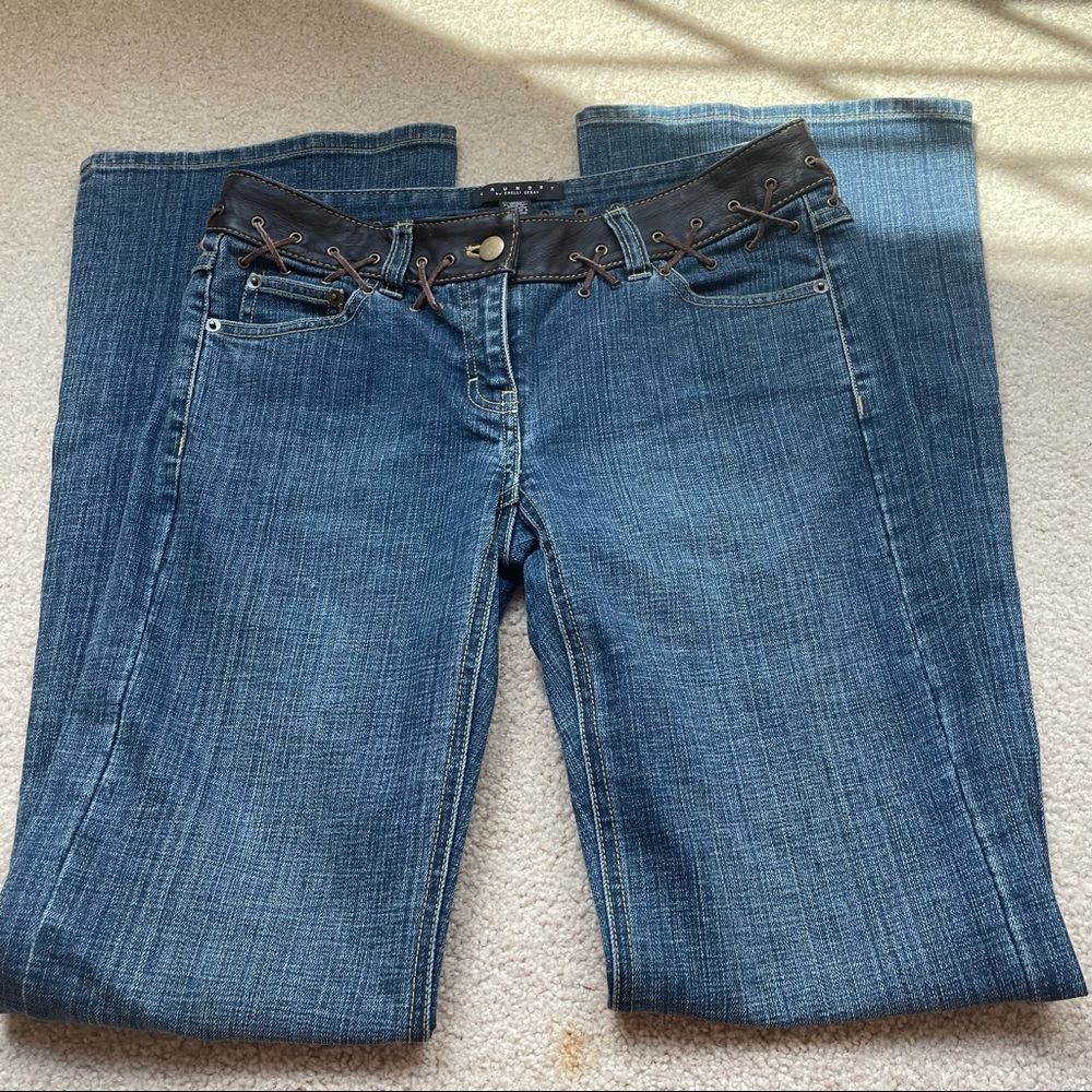low rise jeans